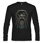Vikings - Odin Siyah Erkek Sweatshirt