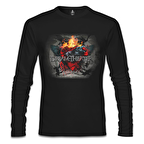 Dream Theater - Fire Wings Siyah Erkek Sweatshirt