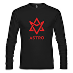 Astro - Logo Siyah Erkek Sweatshirt