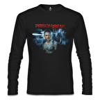 Prison Break - Night Break Siyah Erkek Sweatshirt