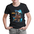 World of Warcraft - Wrath Siyah Çocuk Tshirt