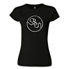 Soen Logo Siyah Kadın Tshirt
