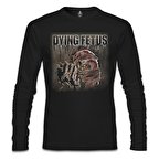 Dying Fetus - Skull Siyah Erkek Sweatshirt