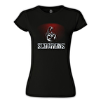 Scorpions - Red Poison Siyah Kadın Tshirt