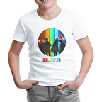Imagine Dragons - Believer Beyaz Çocuk Tshirt