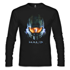 Halo Siyah Erkek Sweatshirt