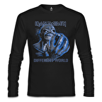 Iron Maiden - Different World Siyah Erkek Sweatshirt