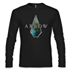 Arrow II Siyah Erkek Sweatshirt