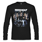 Teen Wolf Siyah Erkek Sweatshirt