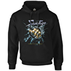 Savatage - Power of the Night Siyah Erkek Fermuarsız Kapşonlu