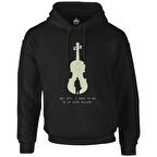 Sherlock - Get Out Siyah Erkek Fermuarsız Kapşonlu