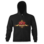 Lucky Bastard Siyah Erkek Kapşonlu