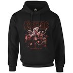Kreator - Pleasure to Kill Siyah Erkek Fermuarsız Kapşonlu