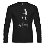 Atatürk - Gazi İmza Siyah Erkek Sweatshirt