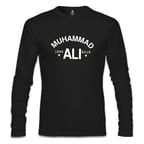 Muhammad Ali - 1942 Siyah Erkek Sweatshirt