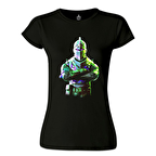 Fortnite - Chevalier 2 Siyah Kadın Tshirt
