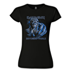 Iron Maiden - Different World Siyah Kadın Tshirt