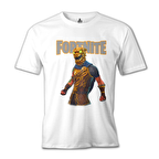 Fortnite - Battle Hound Beyaz Erkek Tshirt