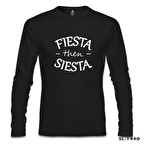 Siesta than Fiesta Siyah Erkek Sweatshirt