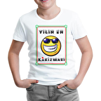 Yılın En Karizması Beyaz Çocuk Tshirt