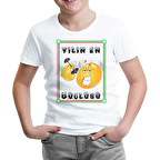 Yılın En Güçlüsü Beyaz Çocuk Tshirt