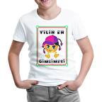 Yılın En Afacanı Beyaz Çocuk Tshirt