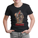 Fortnite - Horror Siyah Çocuk Tshirt