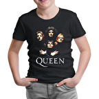 Queen - Bohemian Rhapsody Siyah Çocuk Tshirt