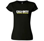 Call of Duty - Infinite Warfare Siyah Kadın Tshirt