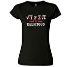 I Ate Some Pi Siyah Kadın Tshirt