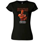 Fortnite - Hybrid Siyah Kadın Tshirt