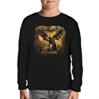 Avenged Sevenfold - Hail to the King Siyah Çocuk Sweatshirt