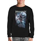 Megadeth Siyah Çocuk Sweatshirt