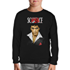 Scarface Siyah Çocuk Sweatshirt