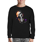 Metallica - James Microphone Siyah Çocuk Sweatshirt