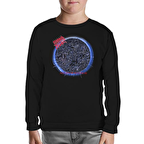 Morbid Angel - Altars of Madness Siyah Çocuk Sweatshirt