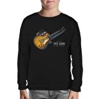 Gitar - Gibson - 1959 Siyah Çocuk Sweatshirt