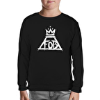 Fall Out Boy Siyah Çocuk Sweatshirt