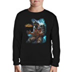 World of Warcraft - Cataclysm Siyah Çocuk Sweatshirt