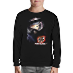 Point Blank Siyah Çocuk Sweatshirt