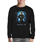 Halo - Guardians Siyah Çocuk Sweatshirt