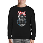 Ghost Siyah Çocuk Sweatshirt
