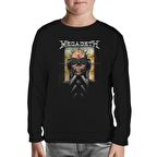 Megadeth - Vic 5 Siyah Çocuk Sweatshirt