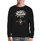 King Diamond II Siyah Çocuk Sweatshirt