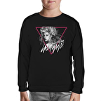 Lady Gaga - Born this Way Siyah Çocuk Sweatshirt