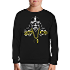 Dark Side Siyah Çocuk Sweatshirt