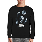 Teen Wolf Siyah Çocuk Sweatshirt