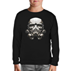 Star Wars - Trooper Siyah Çocuk Sweatshirt