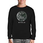 S.H.I.E.L.D Siyah Çocuk Sweatshirt