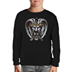 Satyricon Siyah Çocuk Sweatshirt